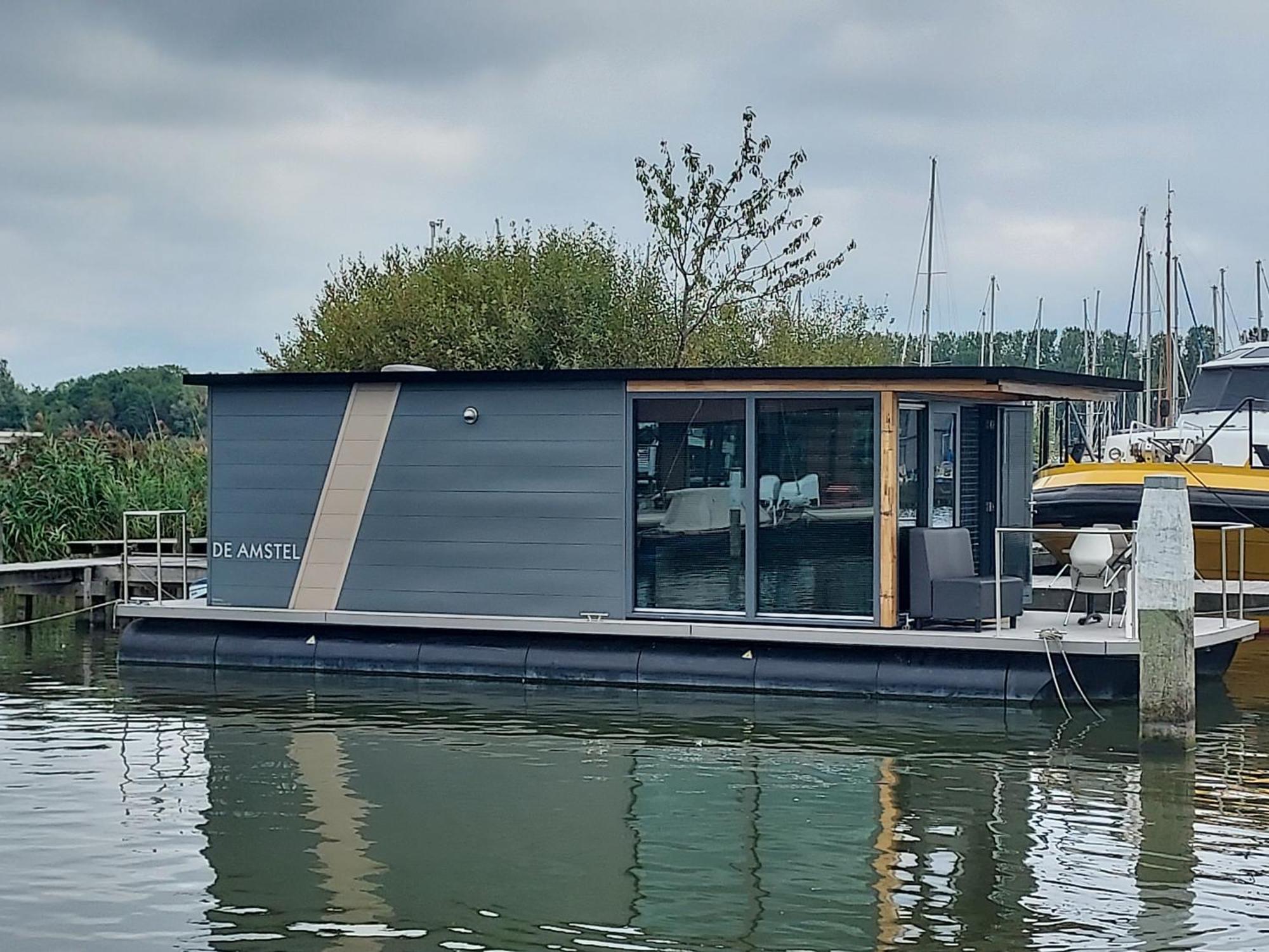 Houseboat De Amstel Hotell Monnickendam Exteriör bild